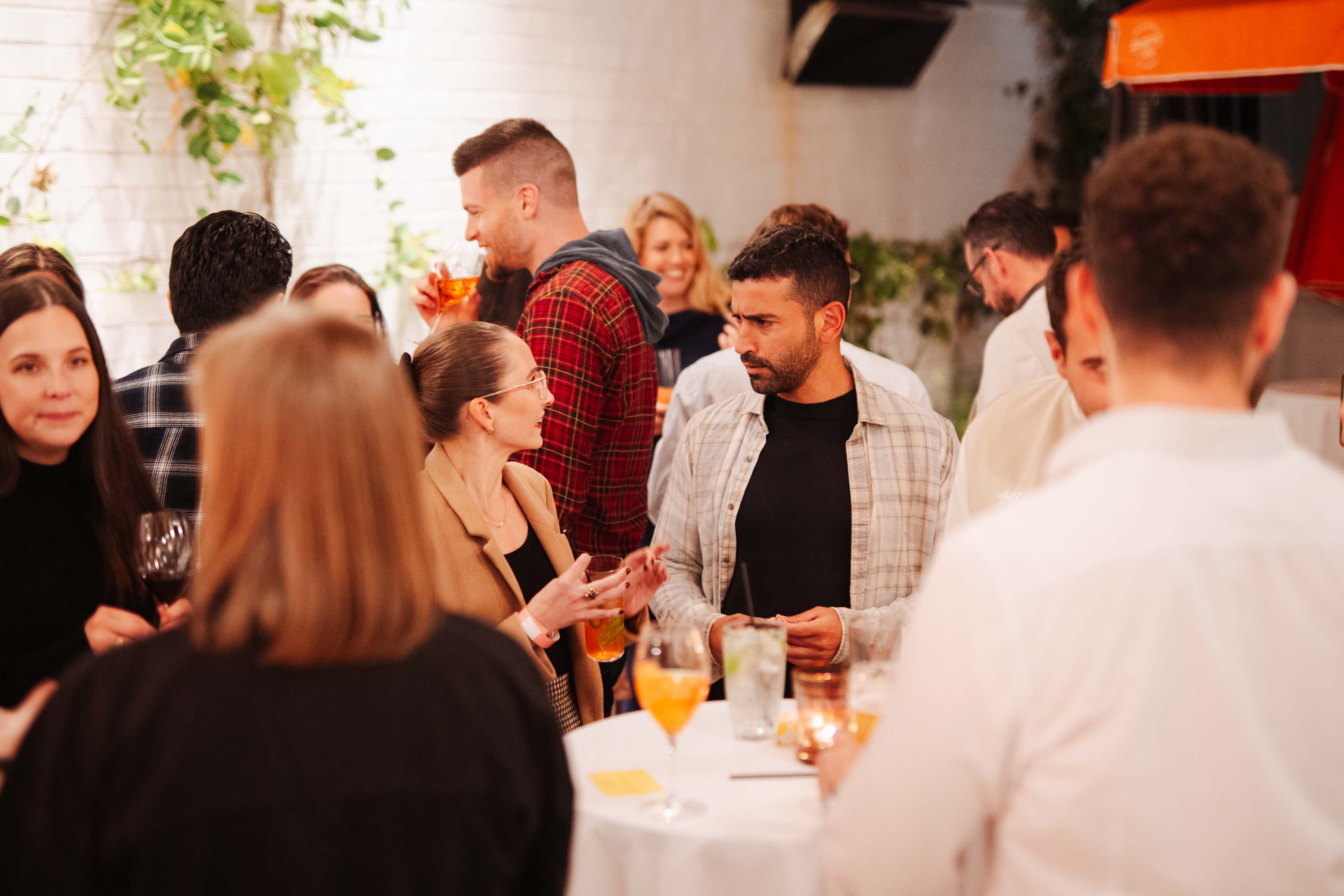 A private party in full swing at Camelia Grove